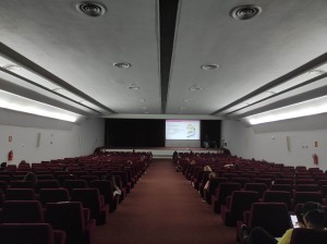 Vista del salón durante del curso.